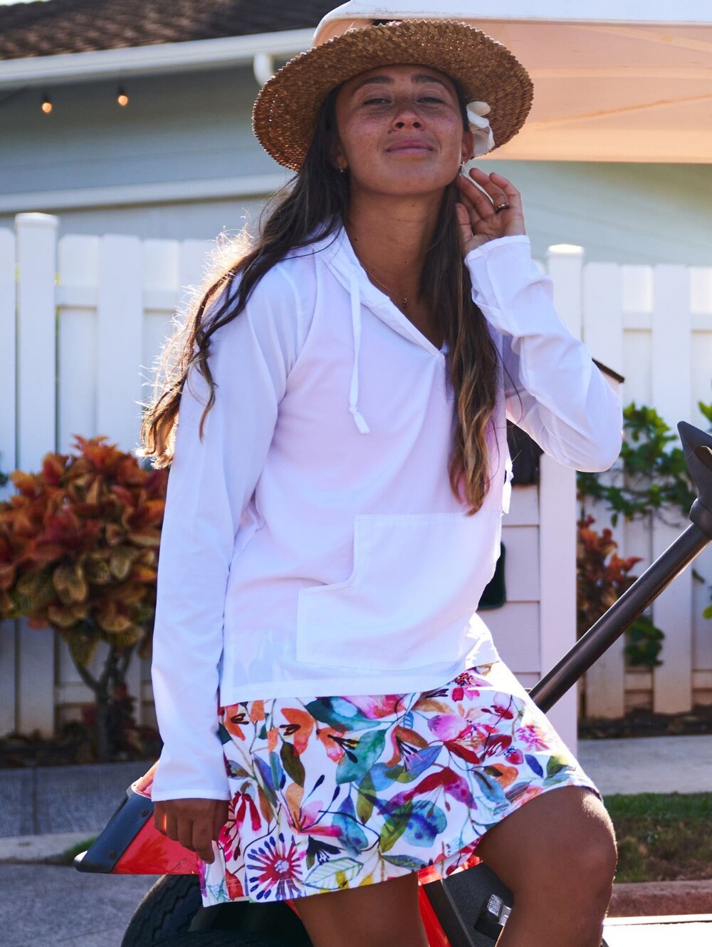 RIPSKIRT HAWAII hooded Top